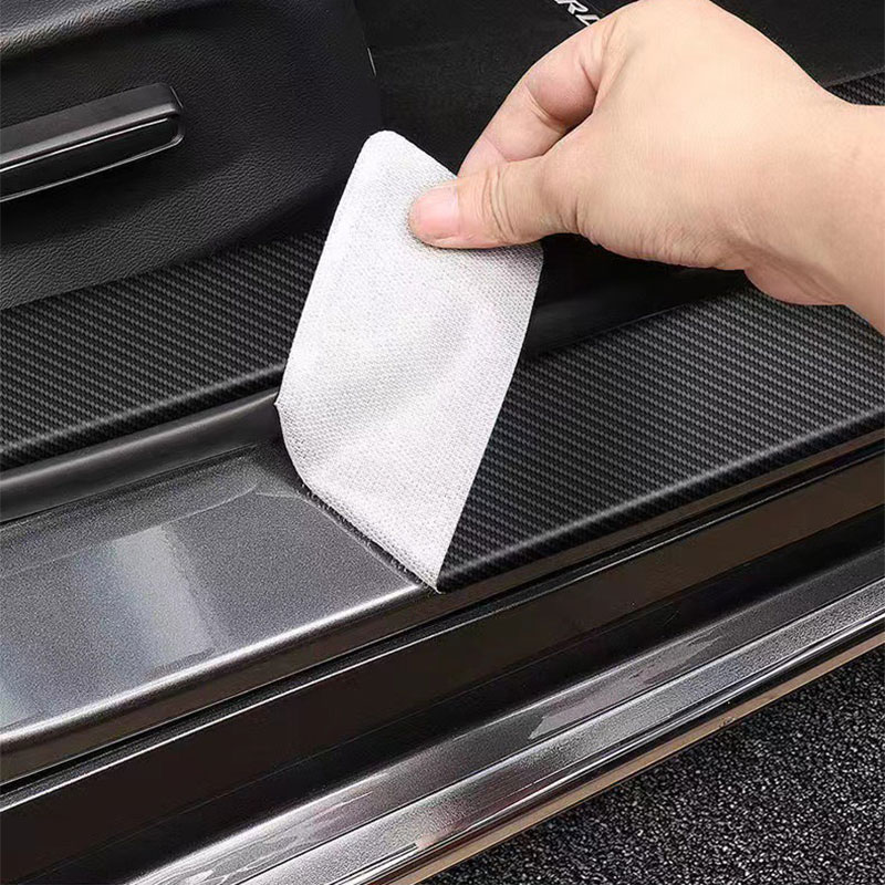 Door Sill Plate Protector Stic - Crepe Pan Carbon ulasan dan harga